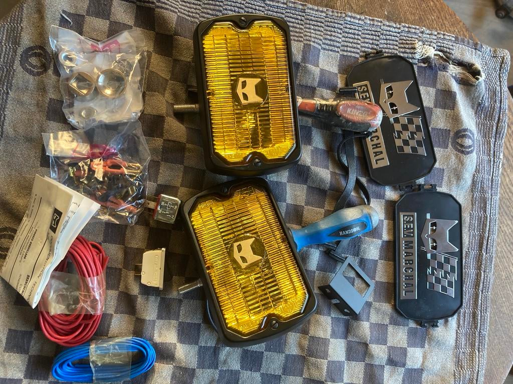 Oldtimer 1set Sev Marschal mistlampen type 750, Ophalen of Verzenden, Nieuw