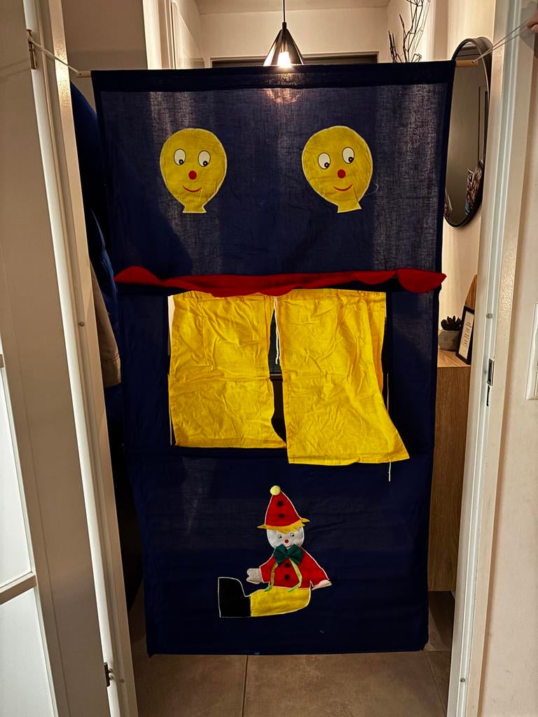 Nieuwe poppenkast voor deuropening, Ophalen of Verzenden, Nieuw