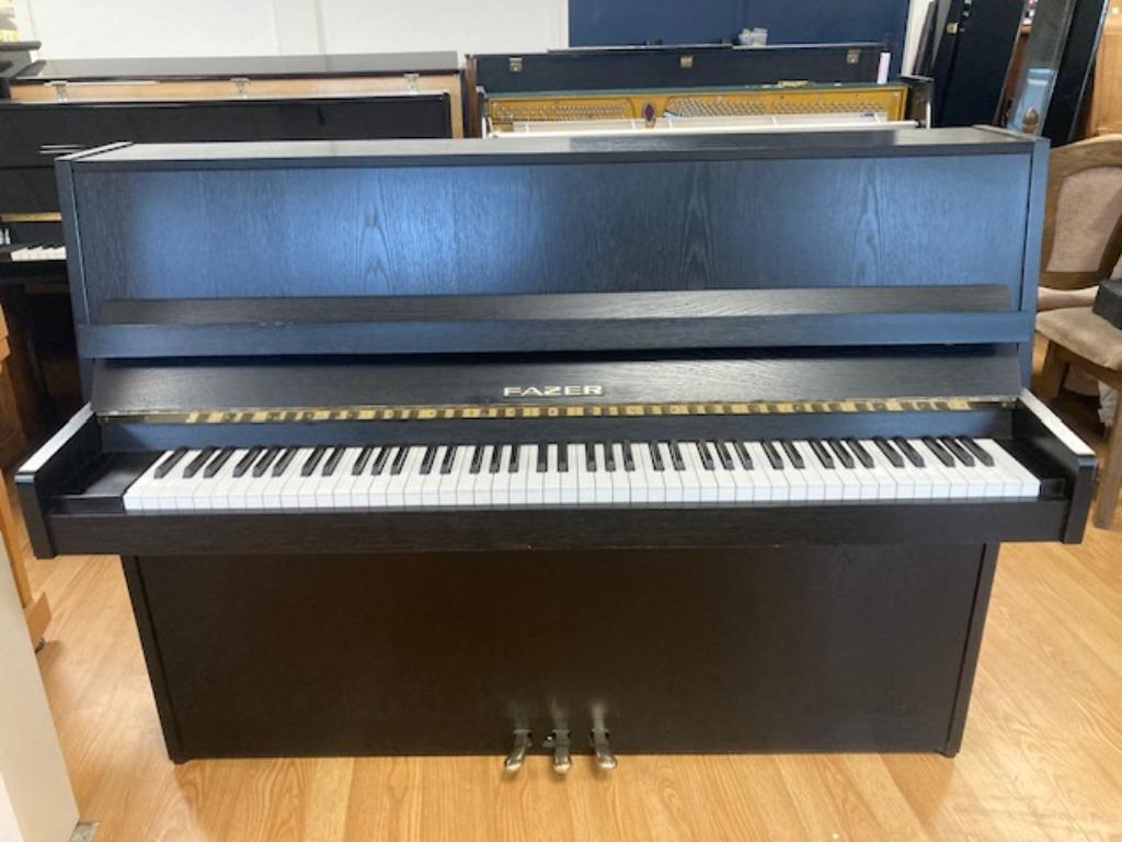 Mooie FAZER piano van eerste eigenaar. Nu voor € 1.495,00, Muziek en Instrumenten, Piano's, Verzenden, Gebruikt, Zwart, Piano