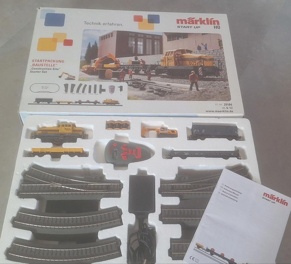 Märklin H0 29184 start up, Hobby en Vrije tijd, Modeltreinen | H0, Wisselstroom, Treinset, Ophalen of Verzenden, Zo goed als nieuw