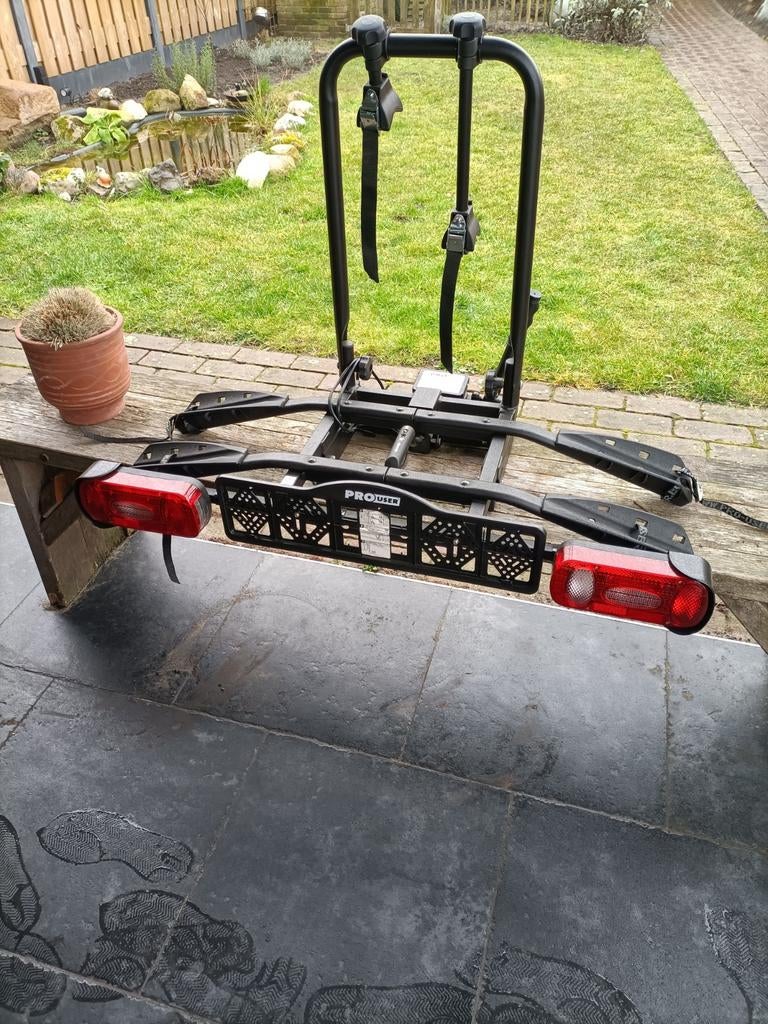 Pro-User Amber II Trekhaak Fietsendrager - 2 Fietsen, Auto diversen, Fietsendragers, Ophalen, Nieuw, Trekhaakdrager, Brede banden