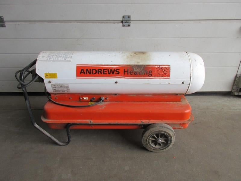 Heteluchtkanon Andrews Heting 160 PE, Doe-het-zelf en Verbouw, Verwarming en Radiatoren, Gebruikt, Overige typen, 30 tot 80 cm