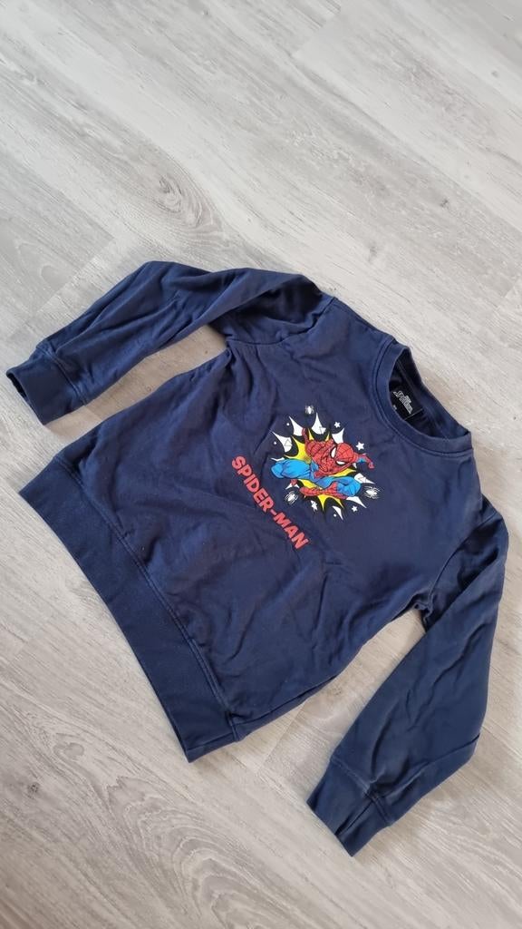 Trui - Spiderman - maat 140/146, Trui of Vest, Ophalen of Verzenden, Zo goed als nieuw, Spiderman