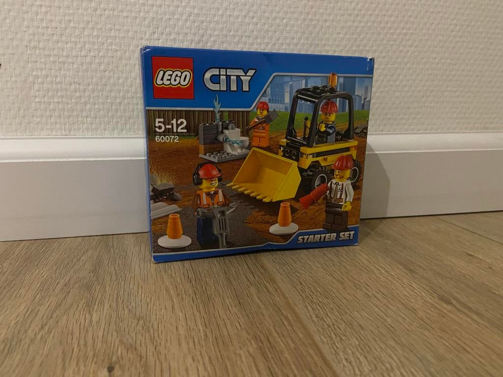 LEGO City Starter Set 60072 - Mist WC, Ophalen of Verzenden, Gebruikt, Lego