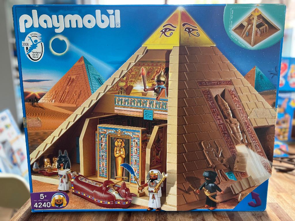 Playmobil - Pyramide - 4240, Ophalen of Verzenden, Gebruikt, Complete set