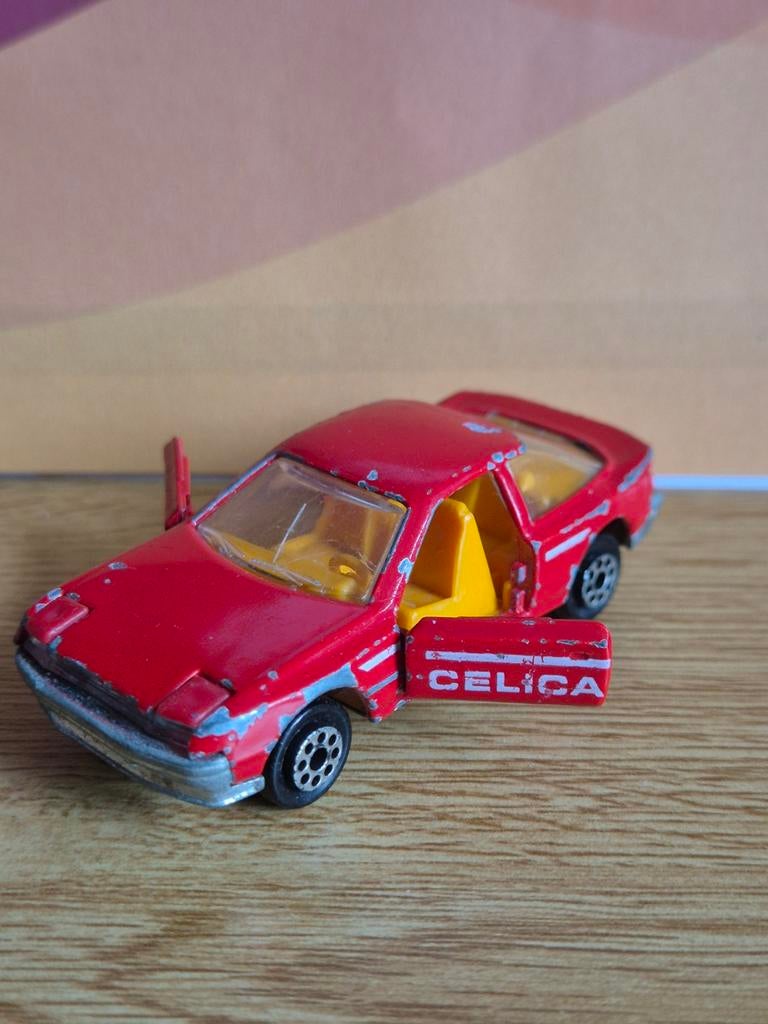 Majorette Toyota Celica 2.0 GT - Vintage Modelauto, Hobby en Vrije tijd, Ophalen of Verzenden, Gebruikt, Auto