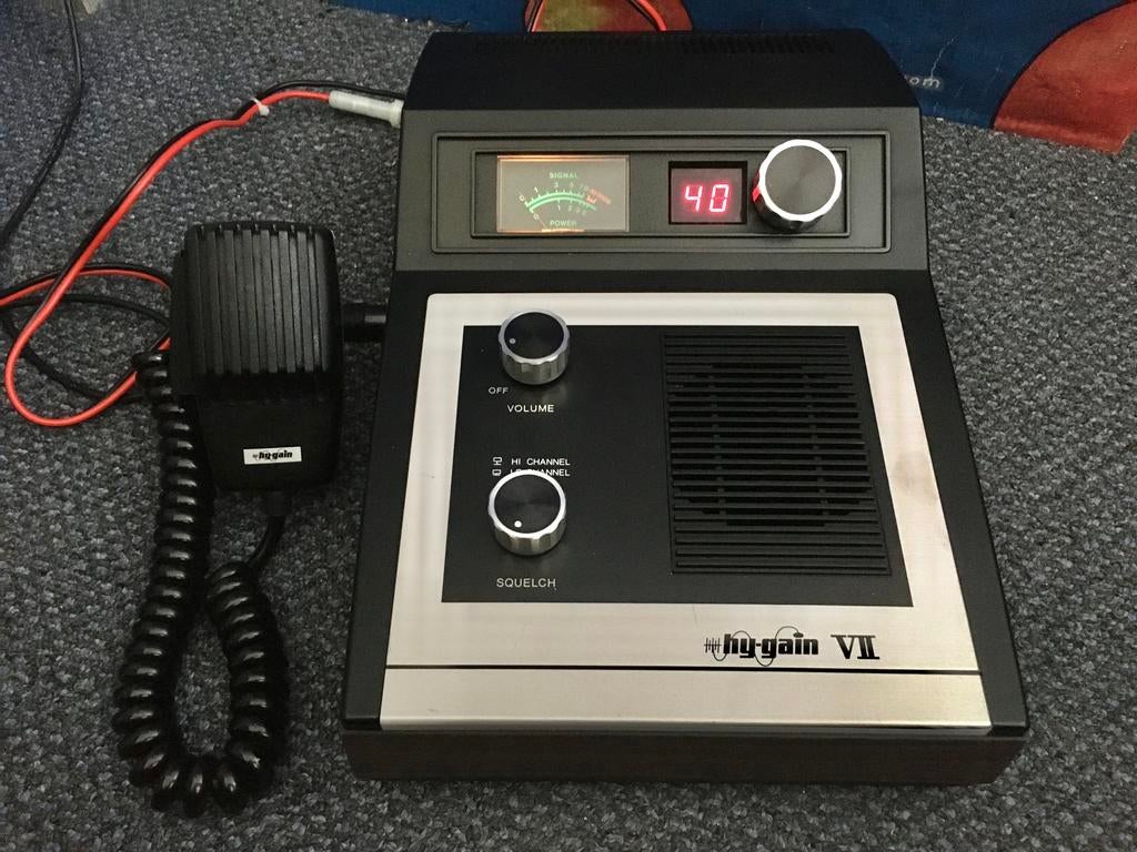 27 mc  verz item basis hygain 40 ch am pr incl vzk, Ophalen of Verzenden, Zender en Ontvanger