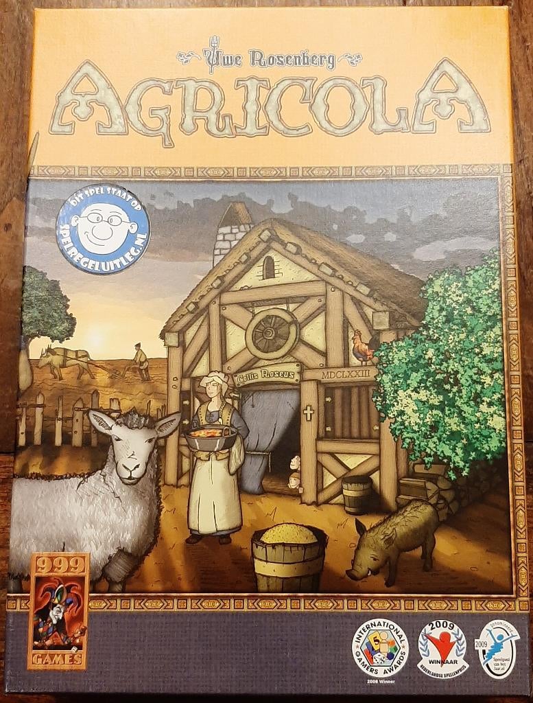 ‍️‍🧑‍🌾Nieuw: Agricola bordspel - Uwe Rosenberg️🏷️€40,-, Hobby en Vrije tijd, Gezelschapsspellen | Bordspellen, Een of twee spelers