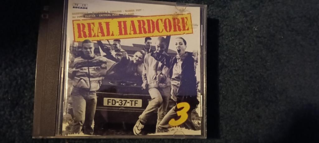 Real Hardcore - Oude Gabber CD - Vintage, Ophalen of Verzenden, Gebruikt, Techno of Trance