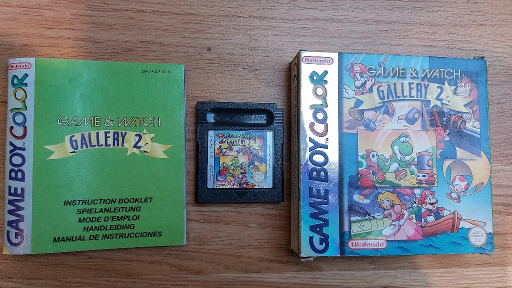 Game and Watch Gallery 2 | Game Boy Color, Spelcomputers en Games, Games | Nintendo Game Boy, Avontuur en Actie, 1 speler, Ophalen of Verzenden
