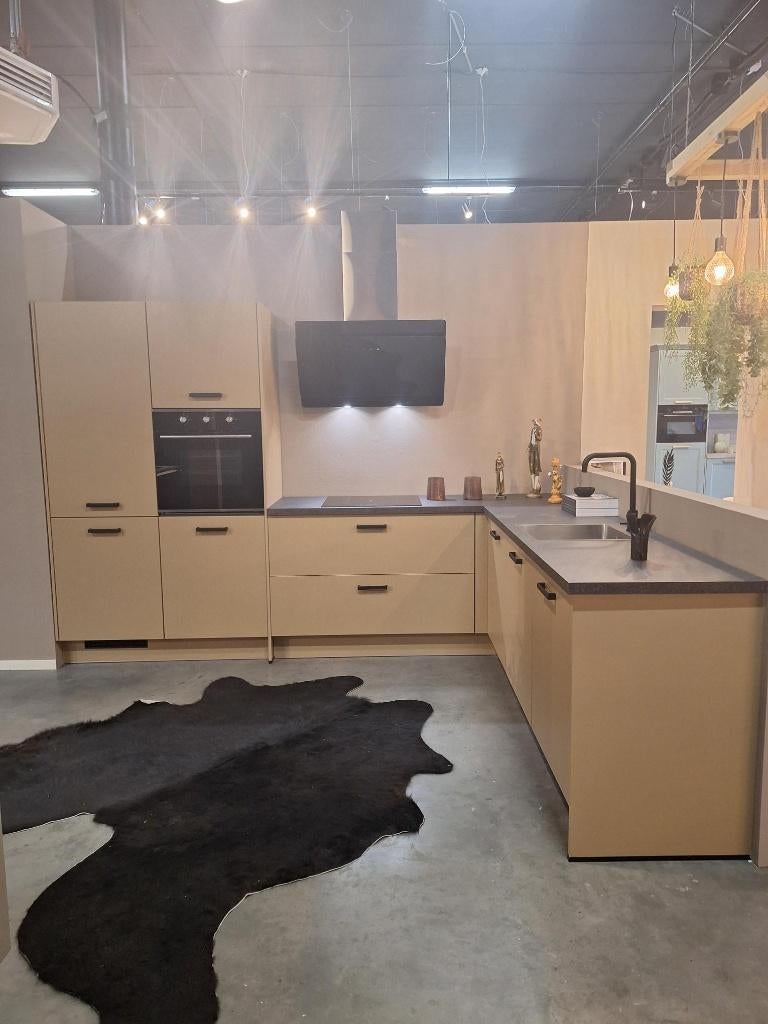 Complete Nieuwe keuken met apparatuur – Keuken Andy, Ophalen of Verzenden, Nieuw, Met kookeiland