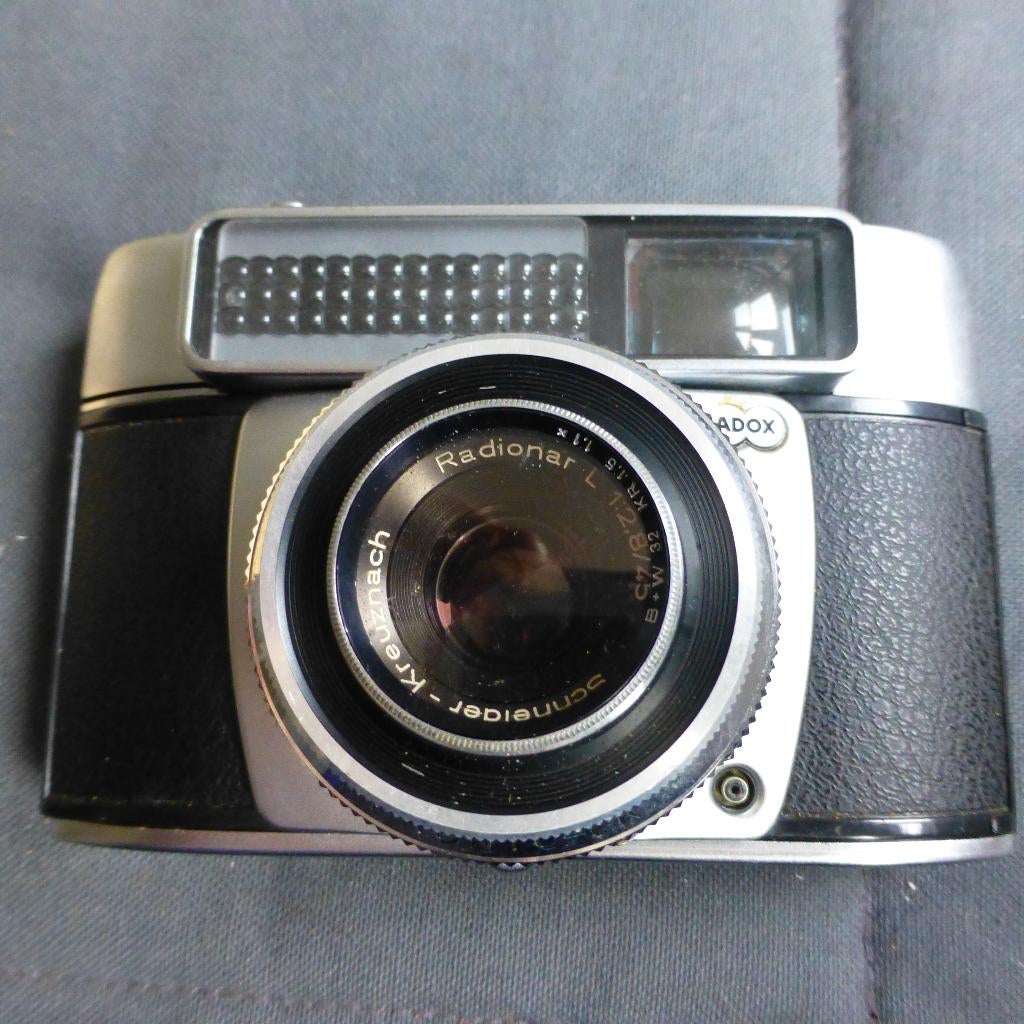 Ador Amera camera met Kreusnach lens, Audio, Tv en Foto, Fotocamera's Analoog, Ophalen of Verzenden, Gebruikt, Compact, Overige Merken