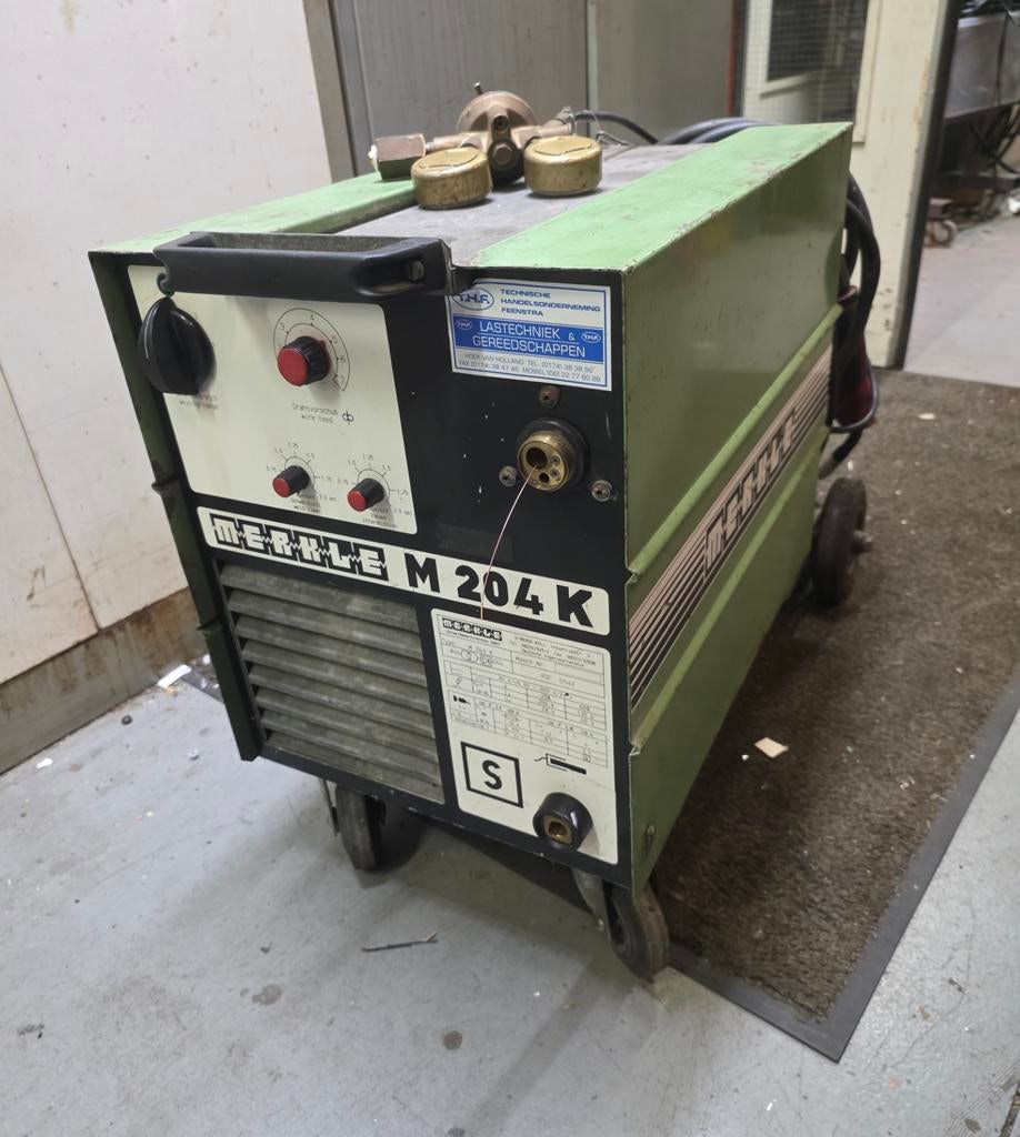 Merkle M 204 K  CO 2 Lasapparaat, Ophalen