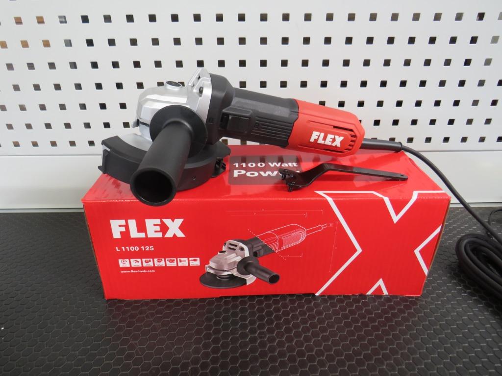 Flex L 1100 125 Haakse slijper - Ø125 mm - 1100W Nieuw, Haakse handslijpmachine, Nieuw, Zandhaarweg, Ophalen of Verzenden
