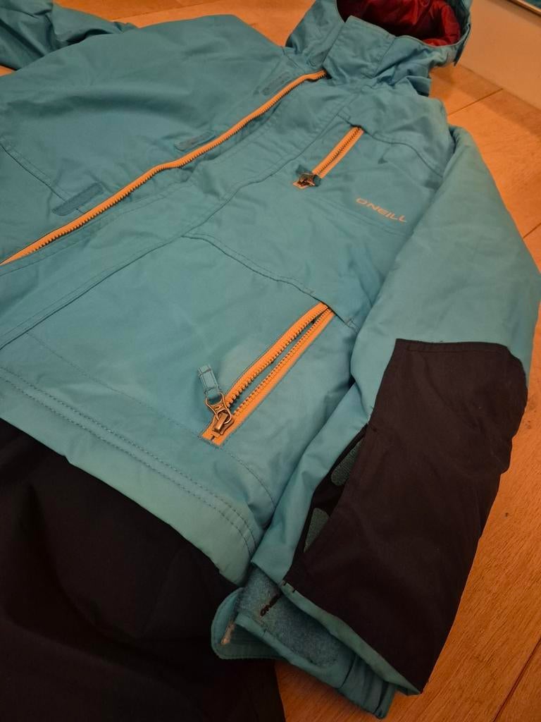 O'neill Wintersport jas en broek  maat 164  (1x gedragen), Ophalen of Verzenden, Zo goed als nieuw, Overige maten, Pak
