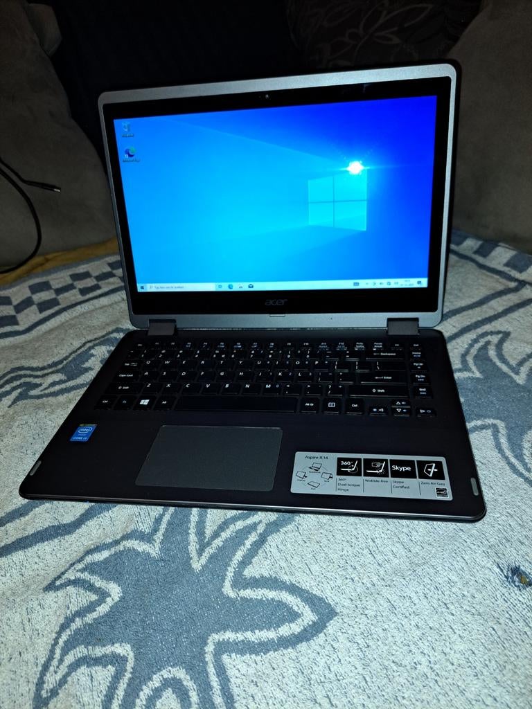 Acer Aspire R14 - i3, 12GB RAM, 256GB SSD, Touchscreen, Gebruikt, Qwerty, 256GB, 8 GB