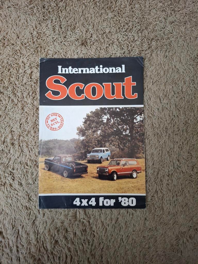 Autofolder International Scout, Verzenden, Gelezen, Overige merken