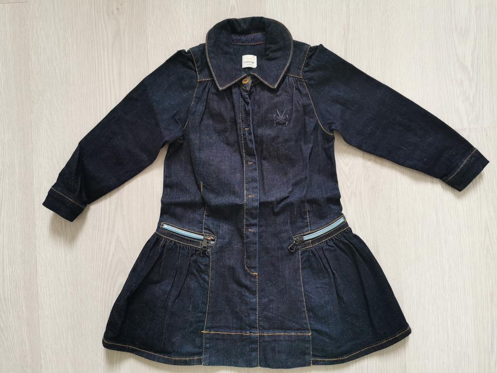 No added sugar jurk spijkerjurk maat 92/98, Verzenden, Zo goed als nieuw, Meisje, Jurk of Rok