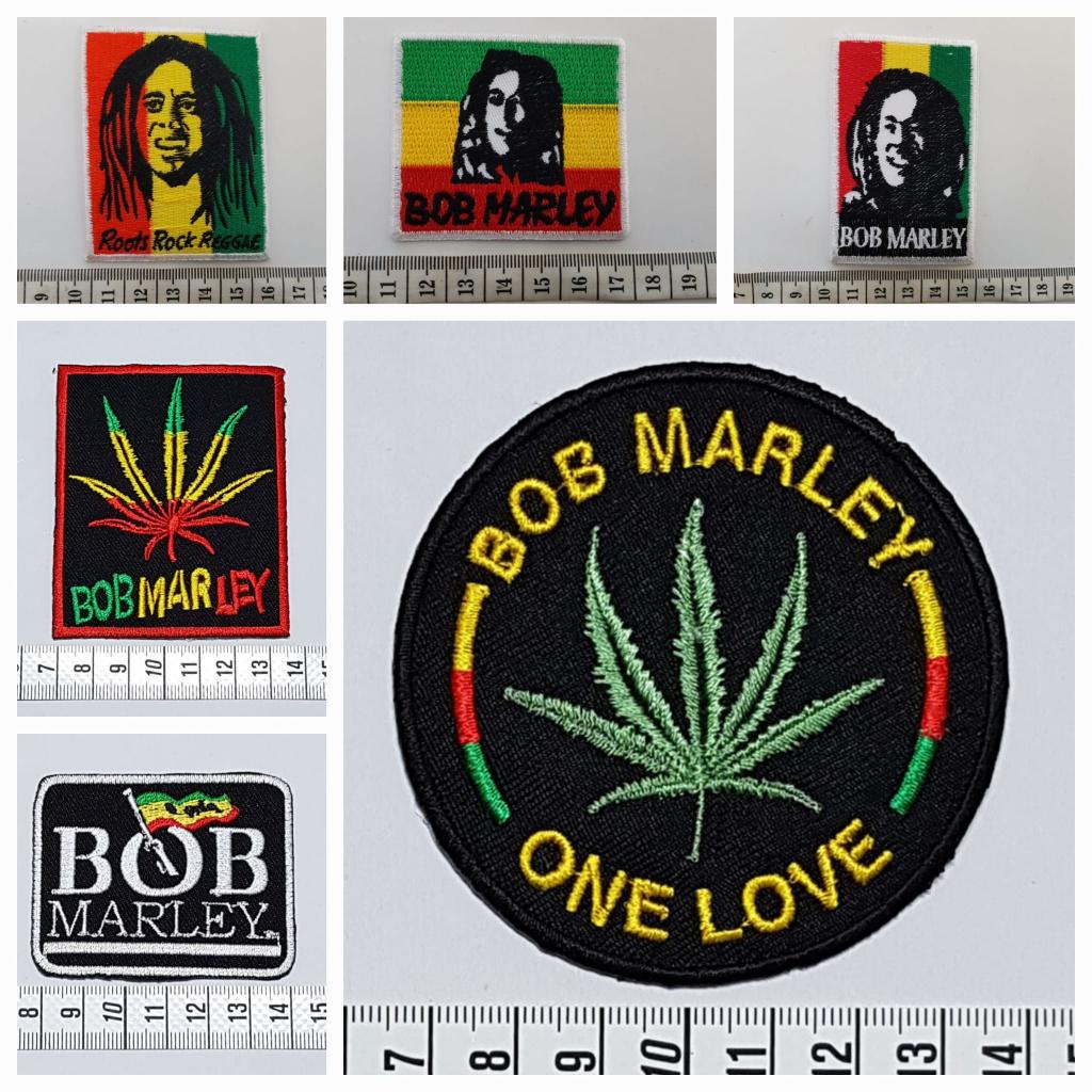 Emblemen, reggae, bob, marley, weed,wiet, embleem,patch, Ophalen of Verzenden, Nieuw