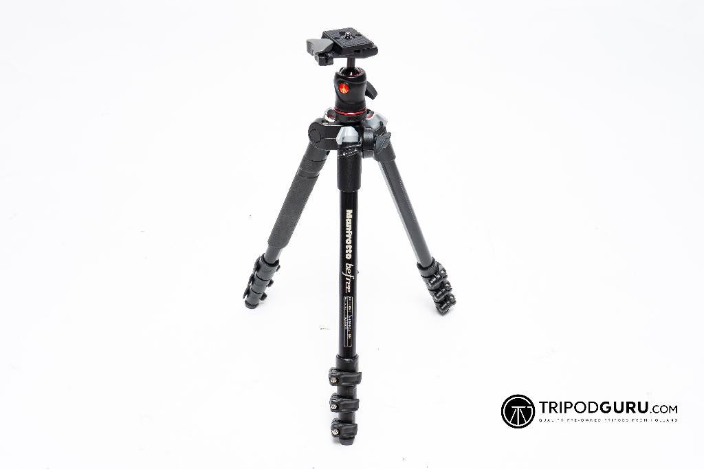 Manfrotto Befree MKBFRA4-BH travel statief, Audio, Tv en Foto, Fotografie | Statieven en Balhoofden, Zo goed als nieuw, Driepoot