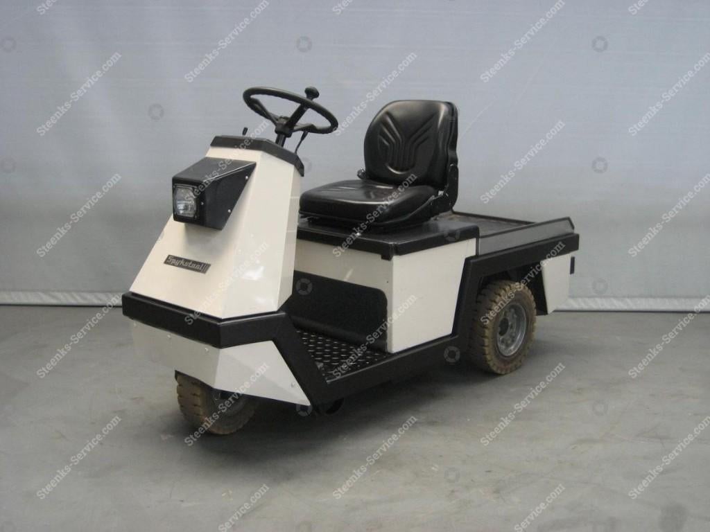 KOOP/HUUR Spijkstaal 210AC elektro trekker met platformTR446, Zakelijke goederen, Ophalen of Verzenden, Voorzetapparatuur, Spijkstaal