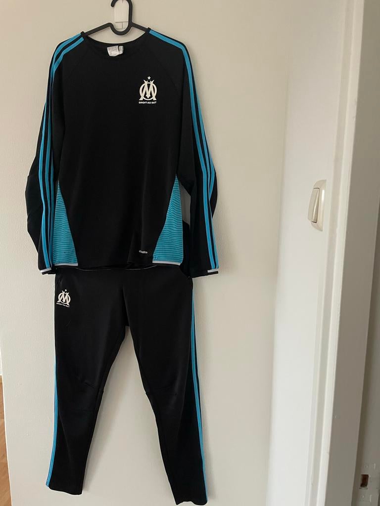 Olympique Marseille Trainingspak 2015/16, Maat 48/50 (M), Zwart, Ophalen of Verzenden, Voetbal