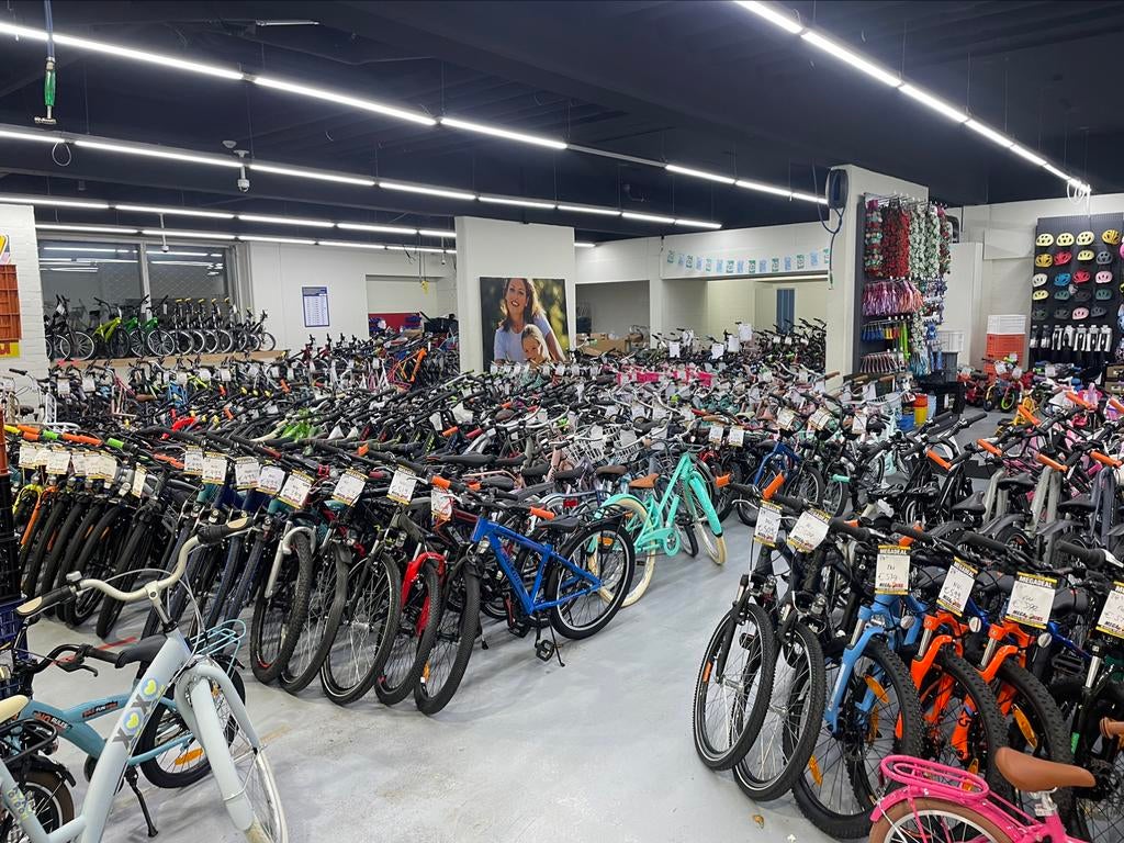 KINDERFIETSEN duizenden stuks bij Mega Bike Kids ROTTERDAM, Fietsen en Brommers, Fietsen | Kinderfietsjes, Ophalen of Verzenden