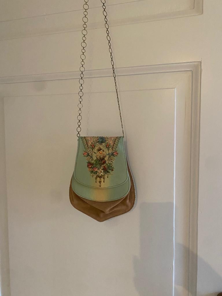 Michal Negrin Heup/Schoudertas met Swarovski kristallen, Sieraden, Tassen en Uiterlijk, Ophalen of Verzenden, Nieuw, Overige kleuren