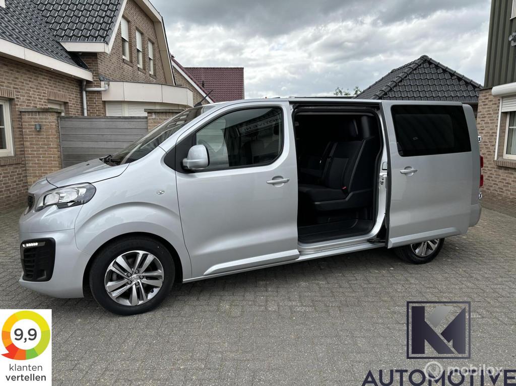 Peugeot Expert 2.0 BlueHDI 120pk Dubbel Cabine L3|2xSchuifde, Auto's, Bestelauto's, 1734 kg, Euro 6, 4 cilinders, Bluetooth