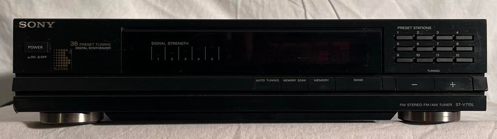 Sony ST-V715L Tuner - Vintage Audio Component, Ophalen of Verzenden, Gebruikt, Analoog