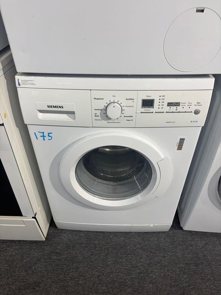 Siemens wasmachine - Schoon - Garantie, Ophalen of Verzenden, Zo goed als nieuw, Voorlader, 85 tot 90 cm