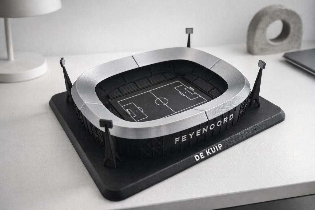 De Kuip - Feyenoord | Zwart/Silver | Verzamelaarseditie, Ophalen of Verzenden, Nieuw, Overig