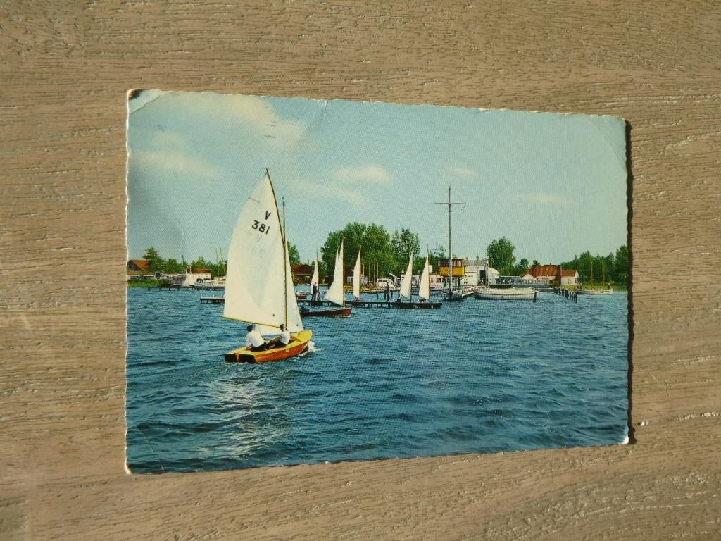 Hilversum, jachthaven Boomhoek marine scholings kamp, Verzamelen, Verzenden, 1980 tot heden, Gelopen, Noord-Holland