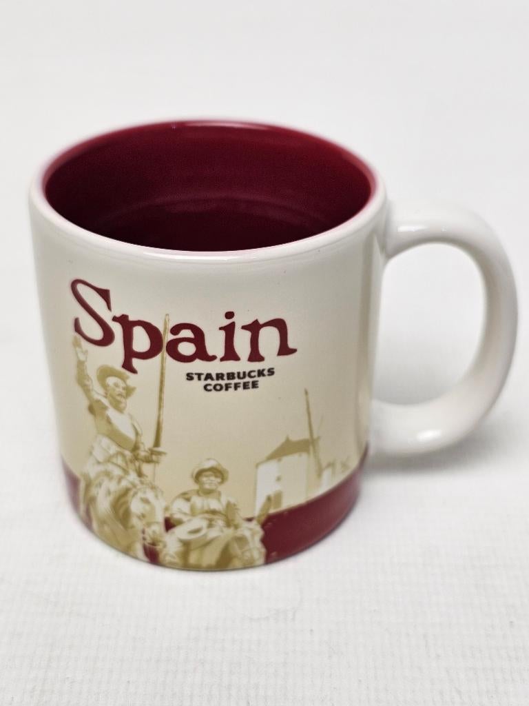 # Starbucks spain espresso mini mug mok 3 oz 89 ml, Huis en Inrichting, Keuken | Servies, Gebruikt, Ophalen of Verzenden, Kom(men)