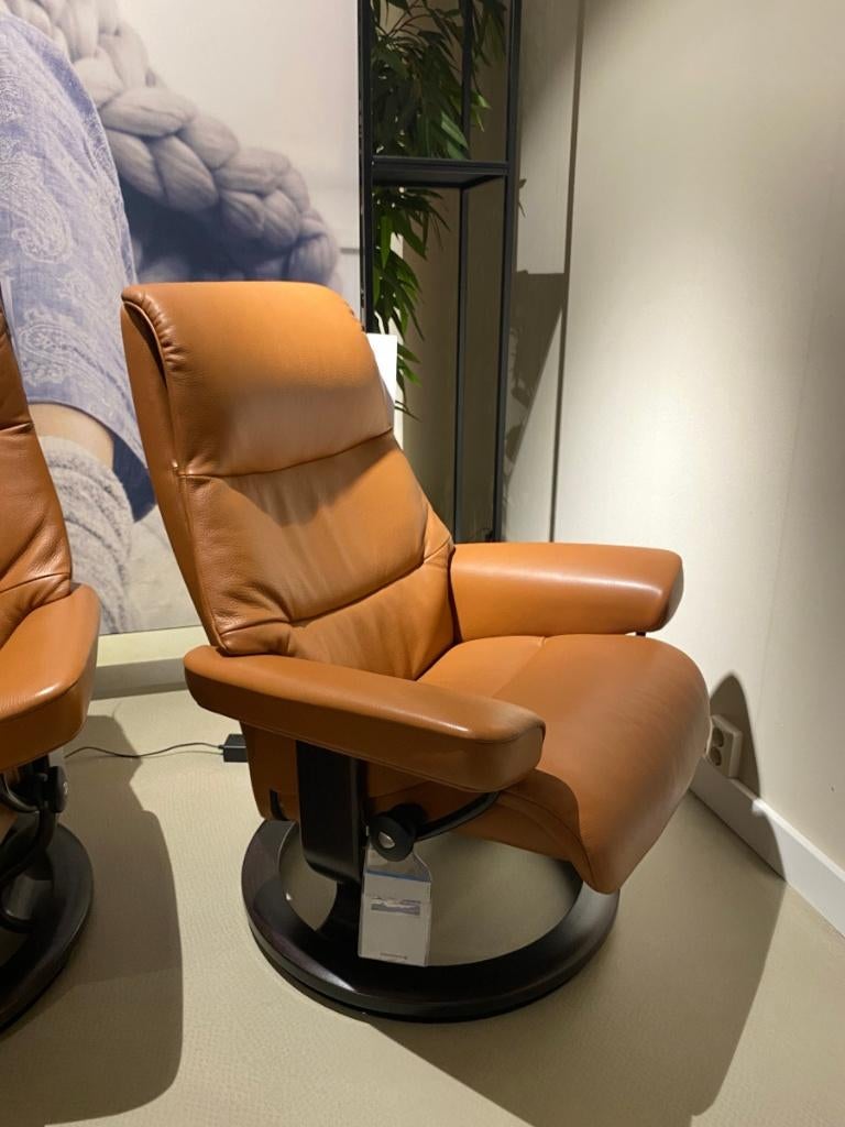 Relaxfauteuil View Classic | Stressless, Huis en Inrichting, Fauteuils, Nieuw, Leer, 75 tot 100 cm, 75 tot 100 cm, Ophalen