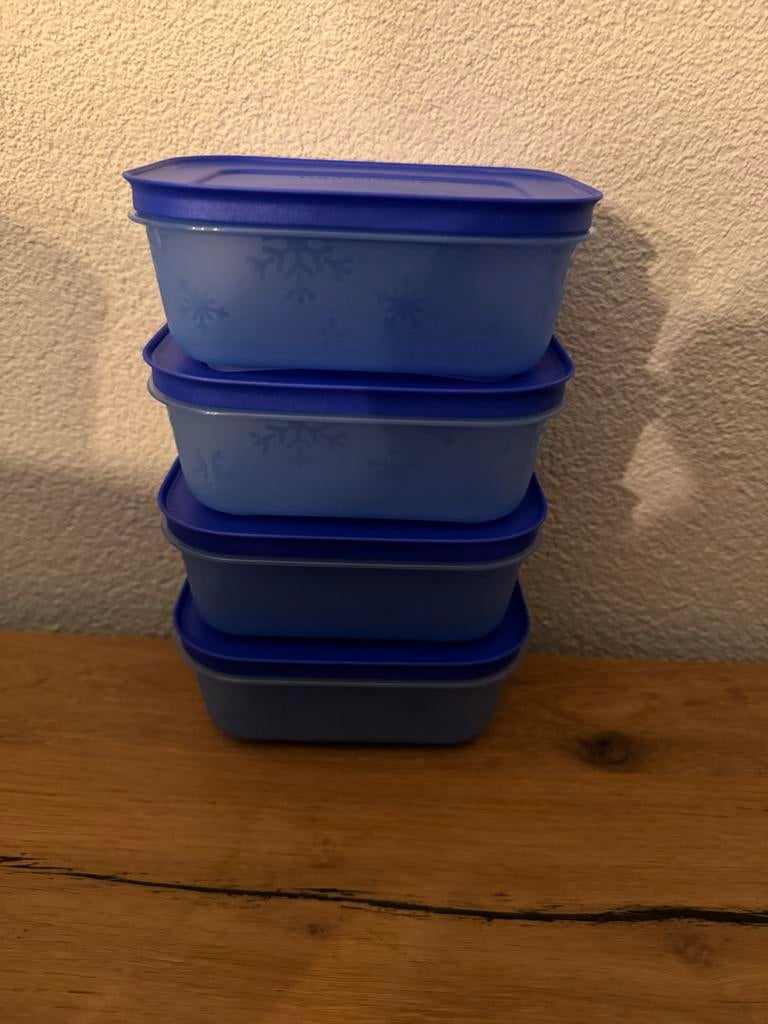 Tupperware Diepvriesdozen - Set van 4, Ophalen of Verzenden, Nieuw