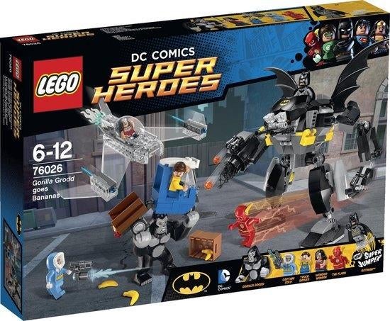 76026 LEGO Super Heroes: Gorilla Grodd goes Bananas -Nieuw!, Ophalen of Verzenden, Nieuw, Complete set, Lego