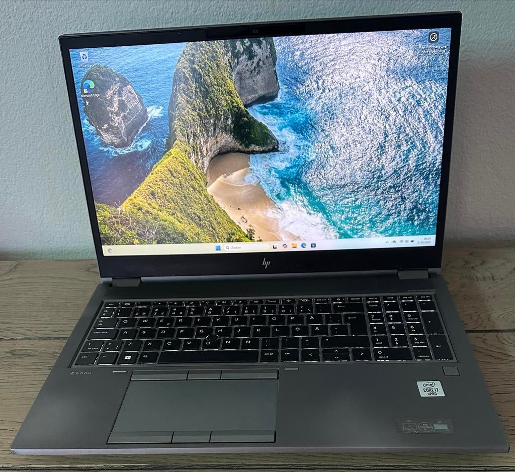 HP ZBook Fury 15 G7 – i7-10850H | 32GB| 1TB | NVIDIA T2000, Computers en Software, Windows Laptops, Met videokaart, HP, Gaming