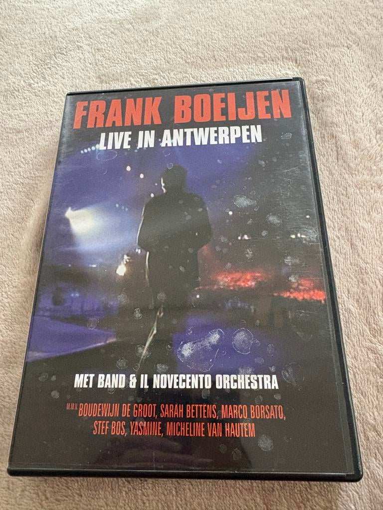 Frank Boeijen - Live in Antwerpen DVD, Cd's en Dvd's, Dvd's | Muziek en Concerten, Zo goed als nieuw, Muziek en Concerten, Alle leeftijden