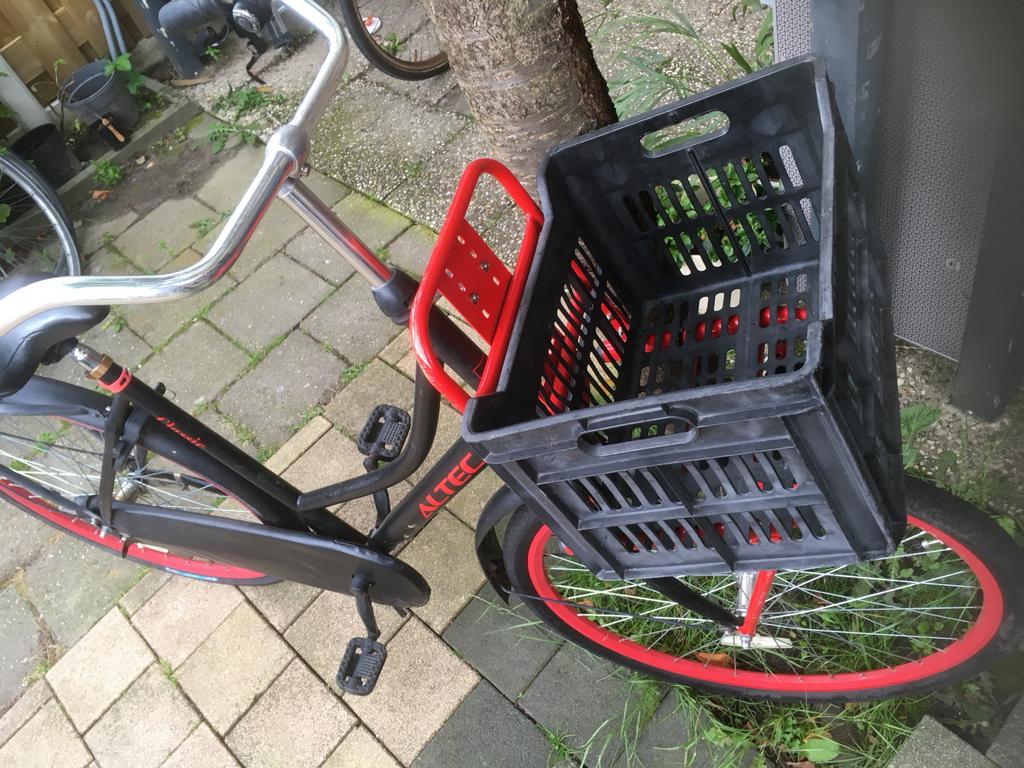 Altec Transportfiets met Krat, Overige merken, Ophalen of Verzenden, 53 tot 56 cm, Gebruikt