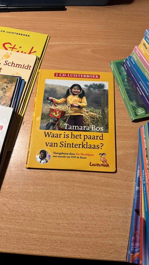 Luisterboek “Waar is het paard vsn Sinterklaas?, Boeken, Ophalen of Verzenden, Cd, Kind