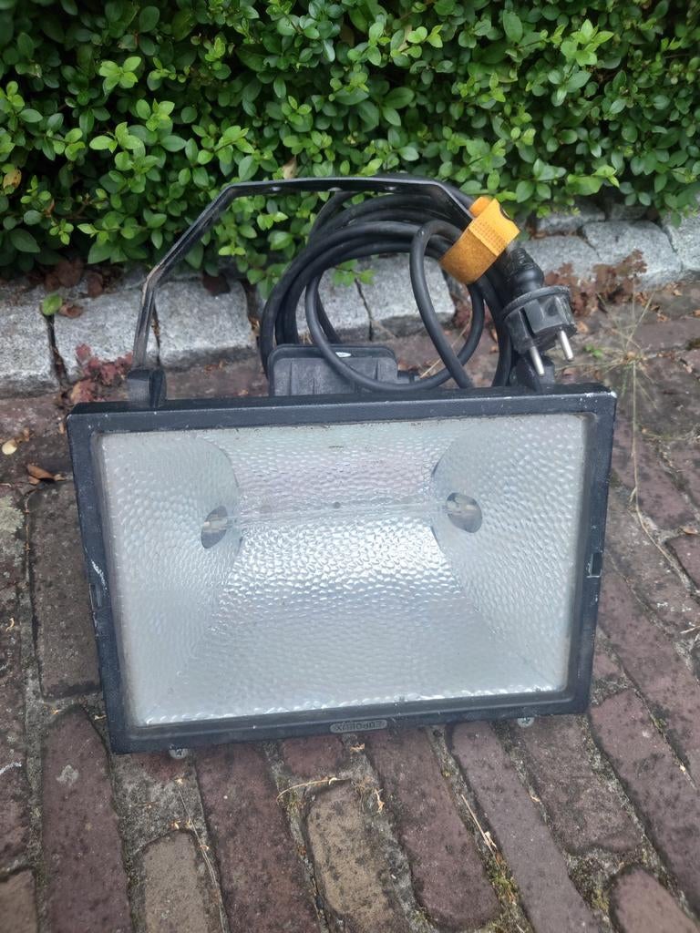 EUROLUX Bouwlamp 1000 Watt (krachtig!), nette staat!, Ophalen of Verzenden, Zo goed als nieuw