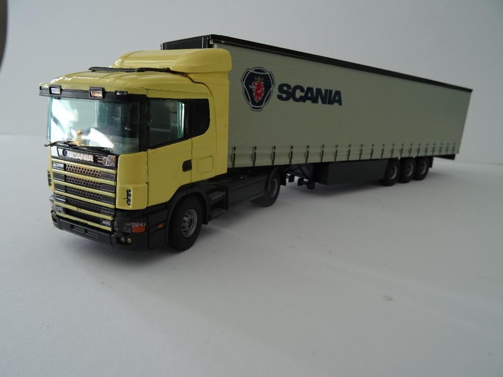 SCANIA 124L 400 MET HUIFTRAILER SCANIA TEKNO, Ophalen of Verzenden, Zo goed als nieuw, Bus of Vrachtwagen, Tekno