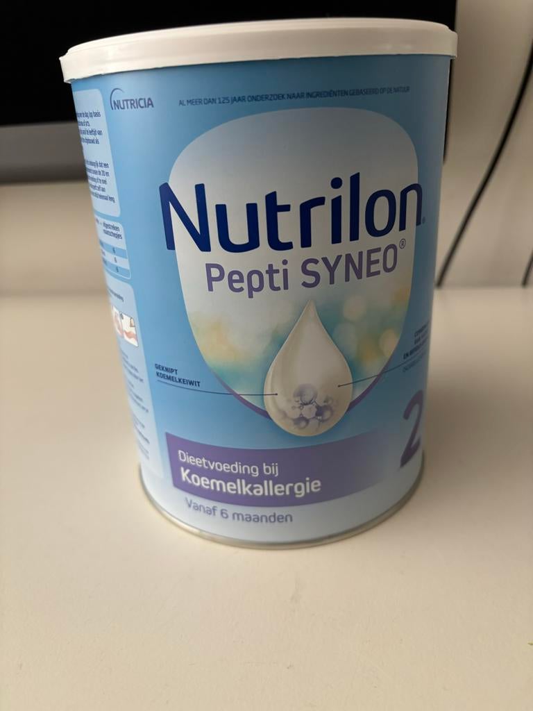 Nutrilon Pepti 2 - 6 blikken - THT 16-02-2027, Ophalen of Verzenden, Nieuw, Overige typen