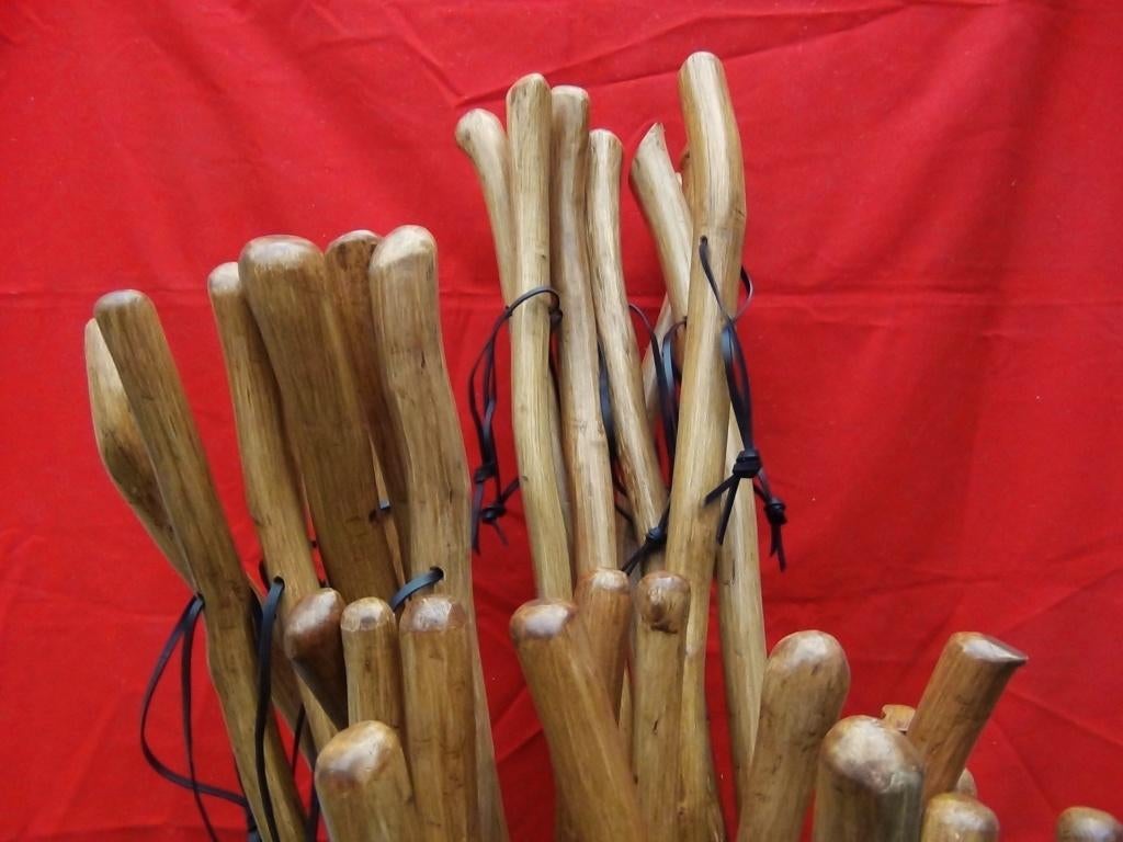 Wandelstokken 90 -150 Steunstok Herdersstok Wandelen Veluwe, Ophalen, Verstelbaar, Nieuw