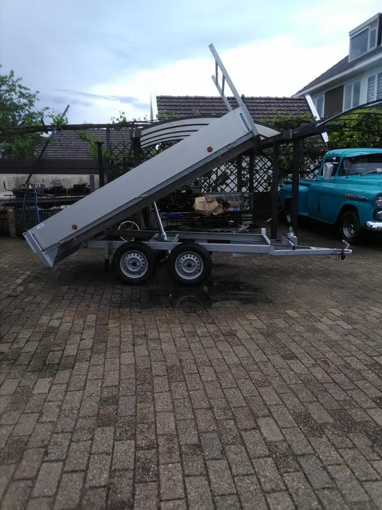 Te koop nieuwe ongeremde kiepers aanhanger    0651376539, Auto diversen, Aanhangers en Bagagewagens, Ophalen, Nieuw, Hulleman
