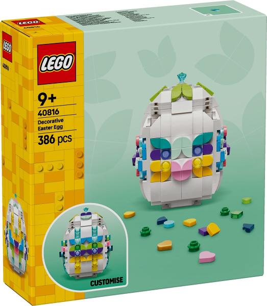 Lego Holiday and Event set 40816 Paasei versieren, Ophalen of Verzenden, Nieuw, Complete set, Lego