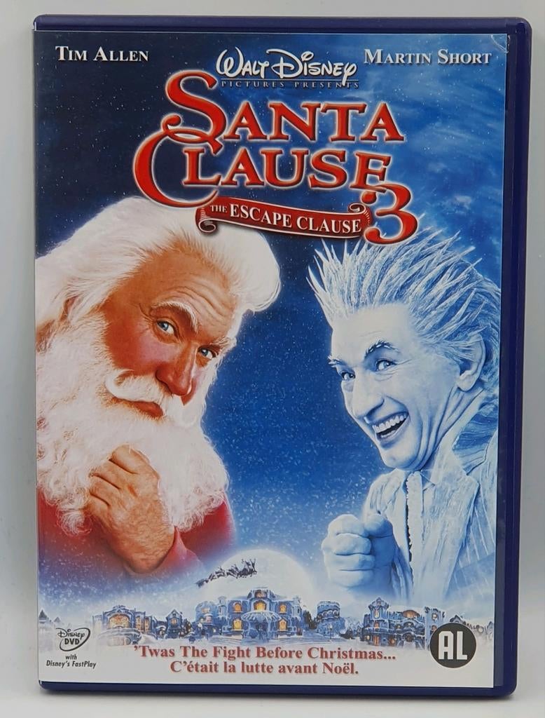 Te koop: Santa Clause 3 - The Escape Clause DVD, Alle leeftijden, Ophalen of Verzenden, Gebruikt, Overige genres