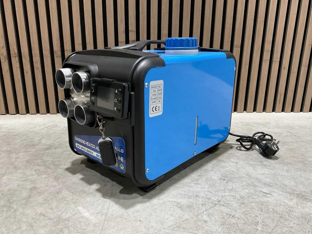 Metallo parking heater 5000w heteluchtkanon diesel heater ‼️, Ophalen, Minder dan 60 cm, 800 watt of meer, Kachel