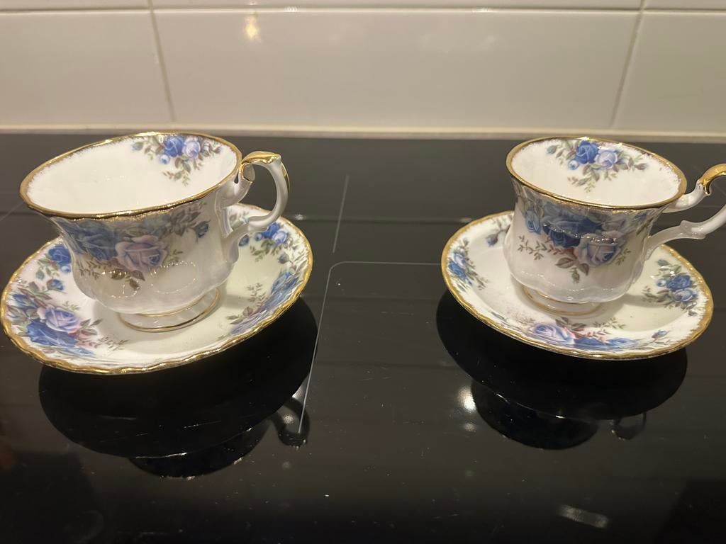 Royal Albert – Moonlight Rosé 1987 | Koffie- en theekopje, Ophalen